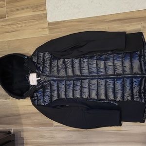 BCBGenerarion Black half Puffer Jacket